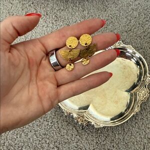 Target Gold Geometric Dangle Earrings